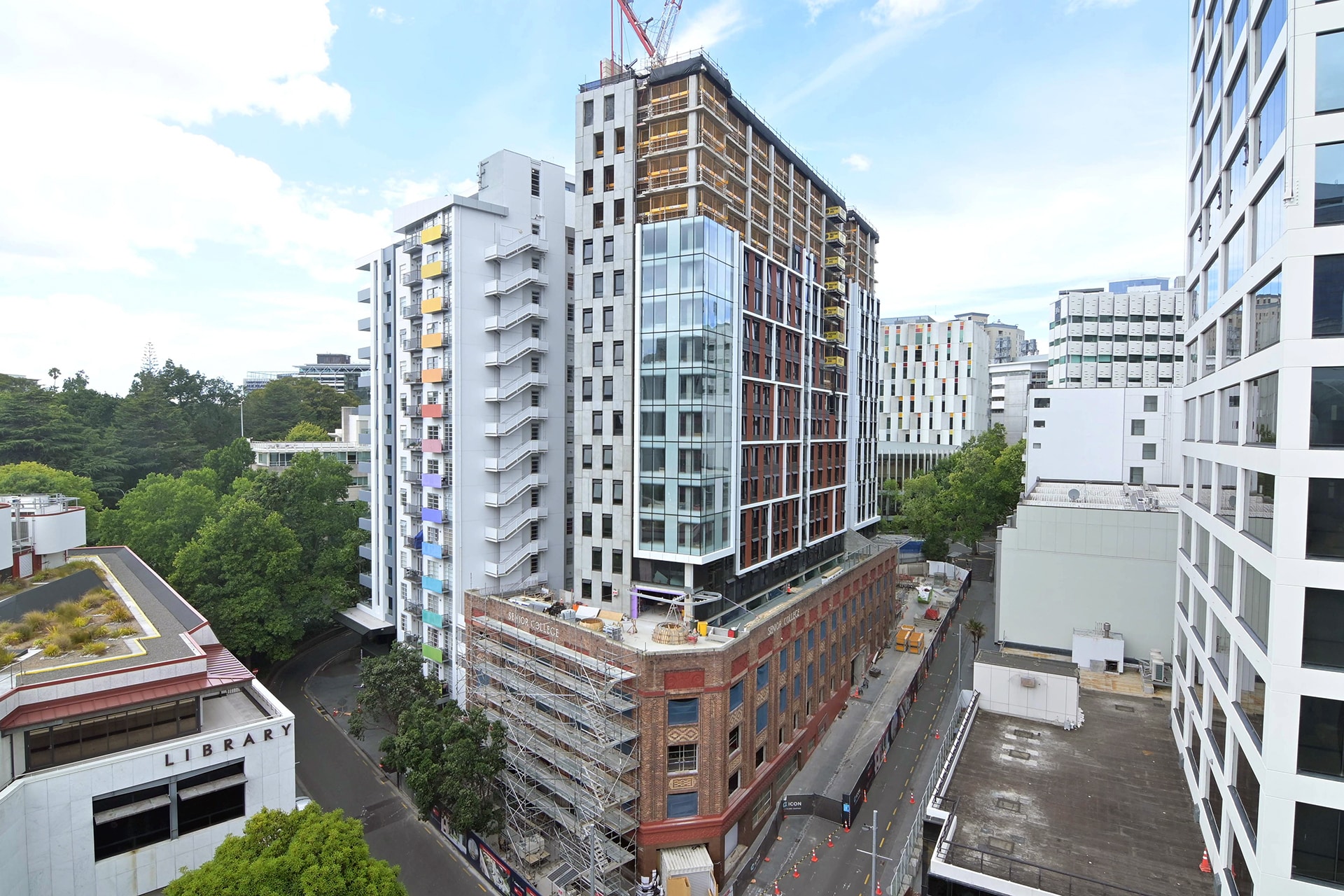 Lorne Street Student Accommodation Tops Out - 01