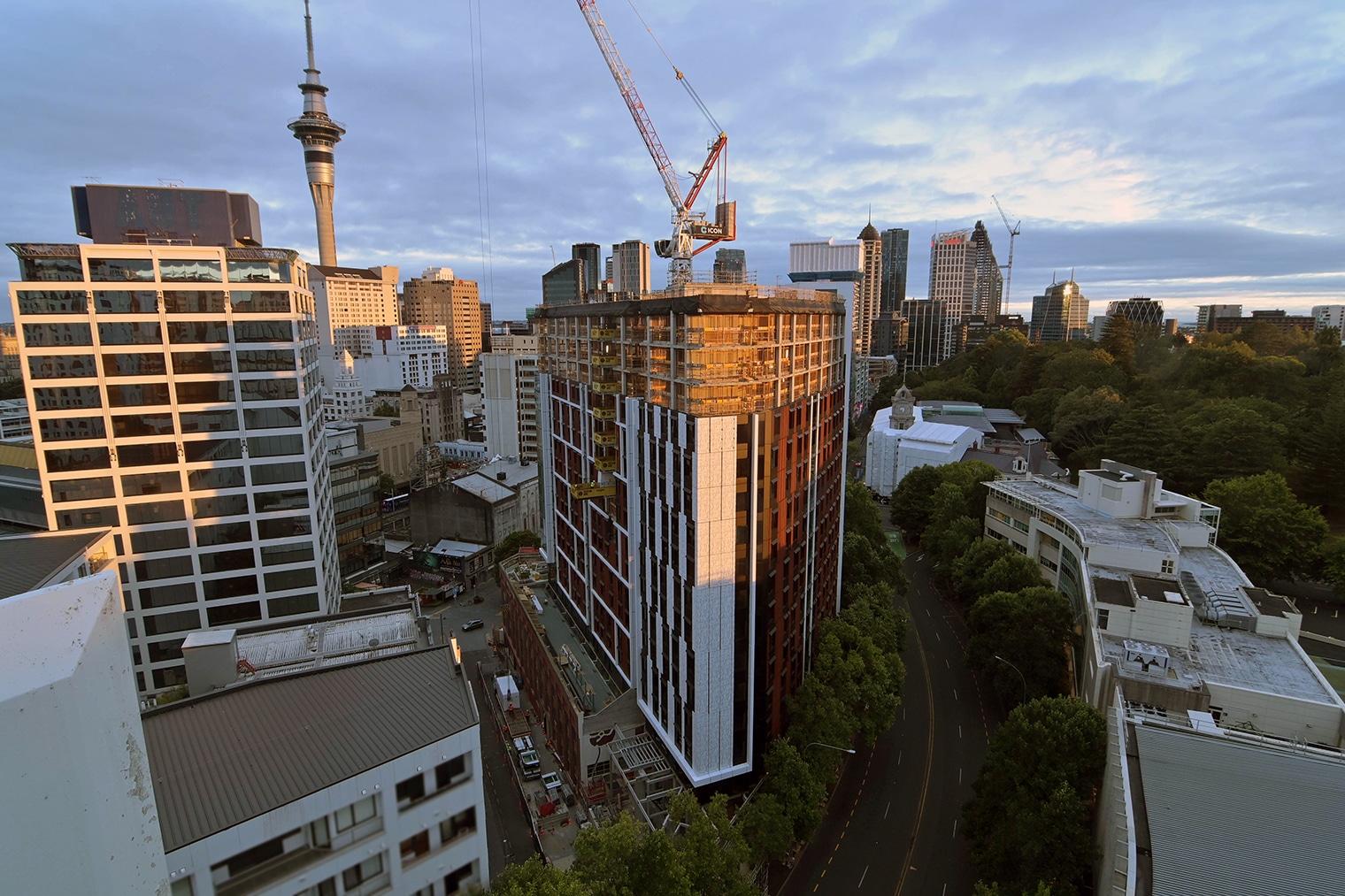 Lorne Street Student Accommodation Tops Out - 02